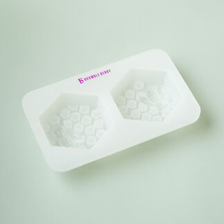 2 Cavity Silicone Honeycomb Mold